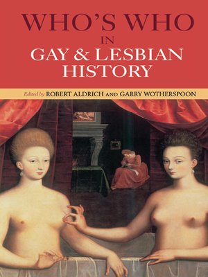 cover image of Who's Who in Gay and Lesbian History